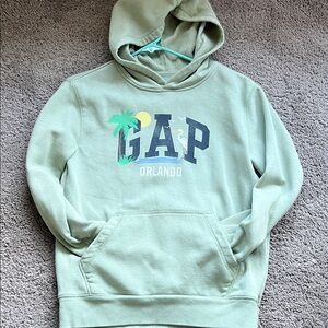 GAP Kids Green Orlando Hoodie size M / 8